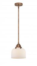 Innovations Lighting 288-1S-AC-G71 - Bell - 1 Light - 8 inch - Antique Copper - Cord hung - Mini Pendant