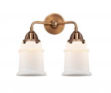 Innovations Lighting 288-2W-AC-G181 - Canton - 2 Light - 14 inch - Antique Copper - Bath Vanity Light