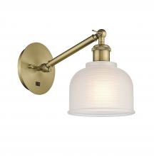 Innovations Lighting 317-1W-AB-G411 - Dayton - 1 Light - 6 inch - Antique Brass - Sconce