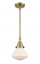 Innovations Lighting 447-1S-AB-G321 - Olean - 1 Light - 7 inch - Antique Brass - Mini Pendant