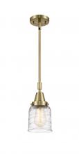 Innovations Lighting 447-1S-AB-G513 - Bell - 1 Light - 5 inch - Antique Brass - Mini Pendant