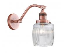 Innovations Lighting 515-1W-AC-G302 - Colton - 1 Light - 6 inch - Antique Copper - Sconce