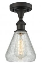 Innovations Lighting 516-1C-OB-G275 - Conesus - 1 Light - 6 inch - Oil Rubbed Bronze - Semi-Flush Mount