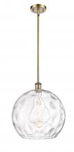 Innovations Lighting 516-1S-AB-G1215-14 - Athens Water Glass - 1 Light - 13 inch - Antique Brass - Pendant