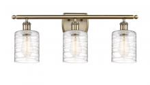 Innovations Lighting 516-3W-AB-G1113 - Cobbleskill - 3 Light - 25 inch - Antique Brass - Bath Vanity Light