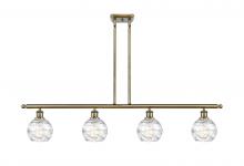 Innovations Lighting 516-4I-AB-G1213-6 - Athens Deco Swirl - 4 Light - 48 inch - Antique Brass - Cord hung - Island Light
