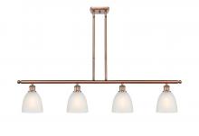 Innovations Lighting 516-4I-AC-G381 - Castile - 4 Light - 48 inch - Antique Copper - Cord hung - Island Light