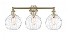 Innovations Lighting 616-3W-AB-G1215-8 - Athens Water Glass - 3 Light - 26 inch - Antique Brass - Bath Vanity Light