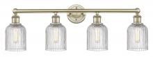 Innovations Lighting 616-4W-AB-G559-5CL - Bridal Veil - 4 Light - 32 inch - Antique Brass - Bath Vanity Light
