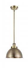 Innovations Lighting 916-1S-AB-MFD-10-AB - Derby - 1 Light - 10 inch - Antique Brass - Pendant