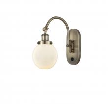 Innovations Lighting 918-1W-AB-G201-6 - Beacon - 1 Light - 6 inch - Antique Brass - Sconce