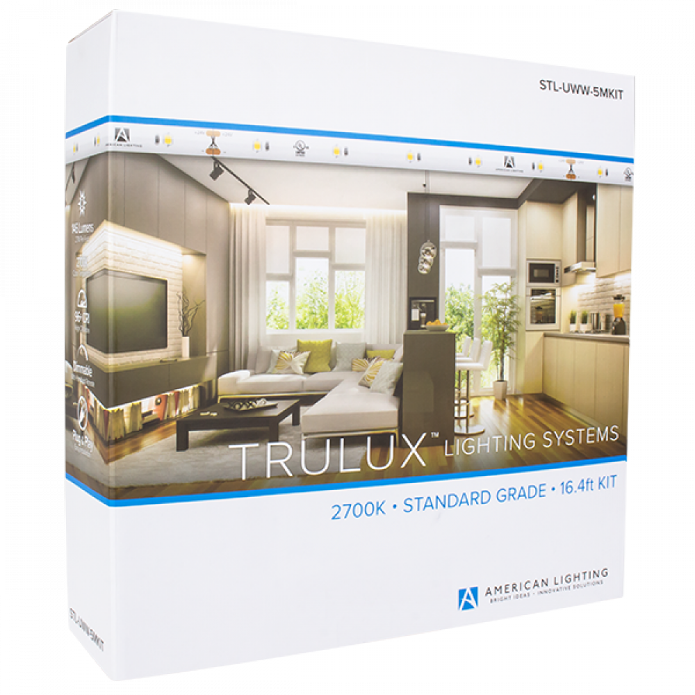 Standard Grade Trulux 2700K Tape Light Kit