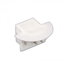 American Lighting PE-AA2DF-FEED - END CAP WITH WIRE FEED HOLE FOR PE-AA2DF, WHITE PLASTIC