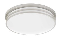 CAL Lighting LA-708 - integrated LED 25W, 2000 Lumen, 80 CRI, Dimmable Ceiling Flush Mount With Acrylic Diffuser