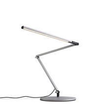 Koncept Inc AR3200-CD-SIL-DSK - Z-Bar slim Desk Lamp with base (Cool Light; Silver)