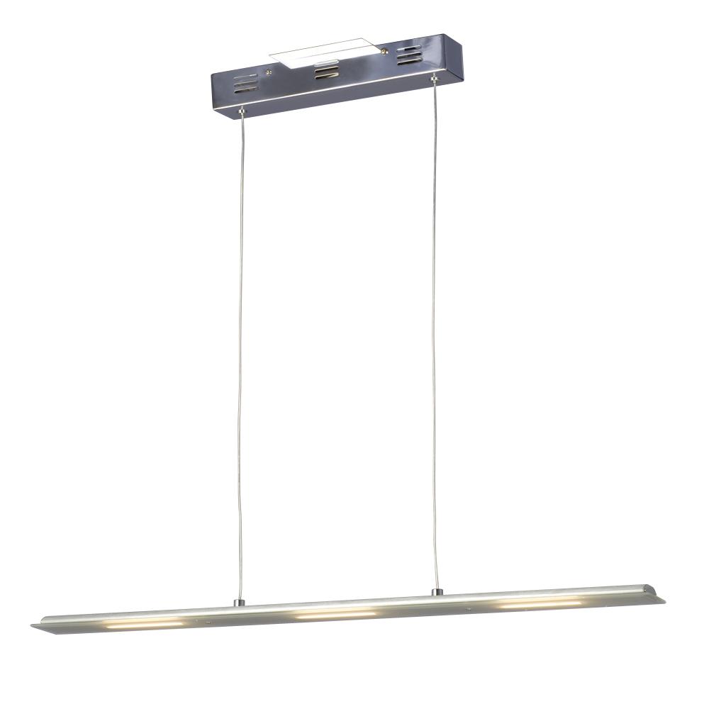 LED Linear Pendant - 30-3/4"L, 3x6W - in Polished Chrome finish (dimmable, 3000K)