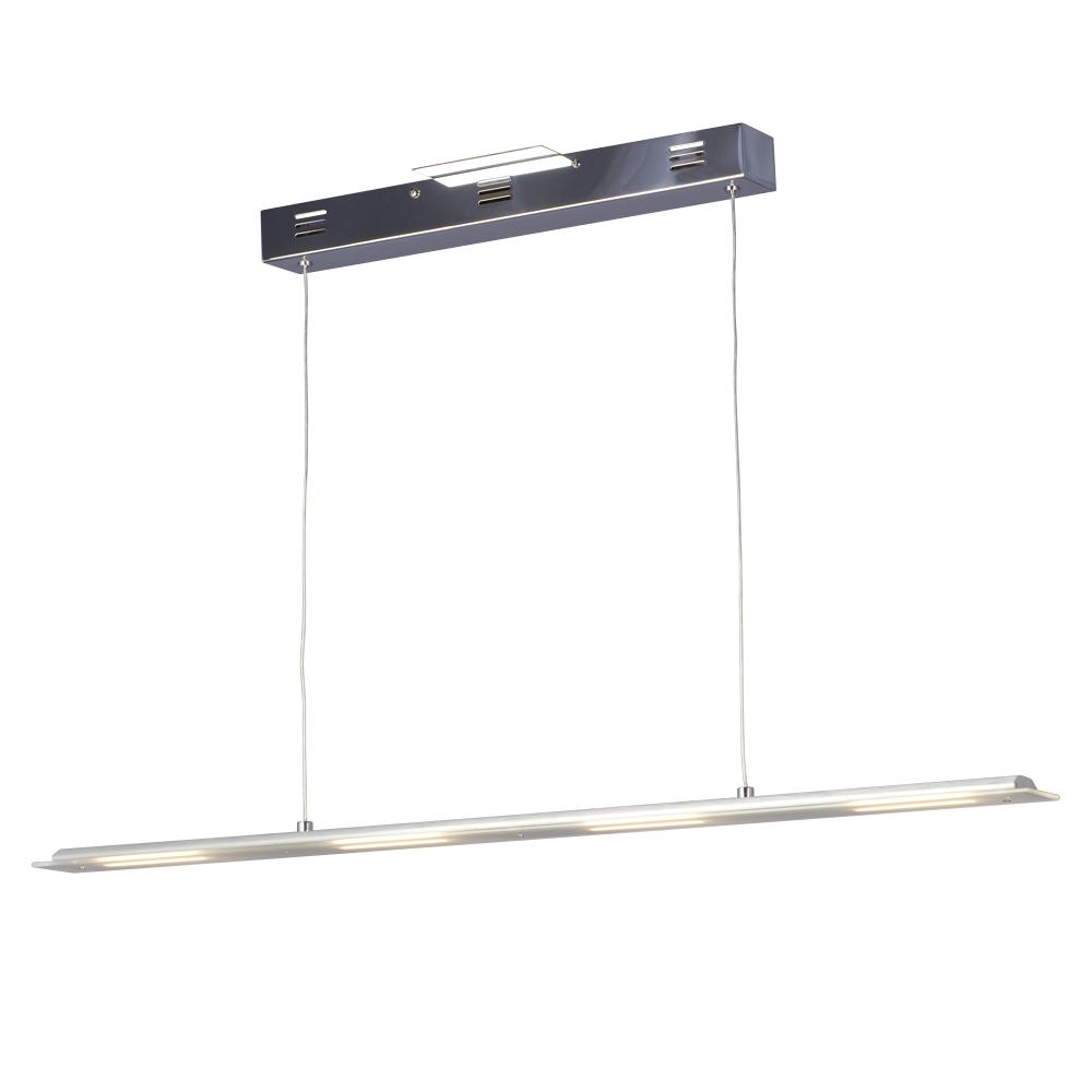 LED Linear Pendant - 35-1/2"L, 4x6W - in Polished Chrome finish (dimmable, 3000K)