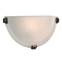 Galaxy Lighting 208612ORB/FR-113NPF - Wall Sconce - in Oil Rubbed Bronze finish with Frosted Glass