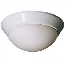 Galaxy Lighting 626101WH PL13 - Flush Mount Ceiling Light - in White finish with White Glass