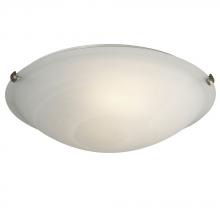 Galaxy Lighting L680120MP024A1 - LED Flush Mount Ceiling Light - in Pewter finish with Marbled Glass