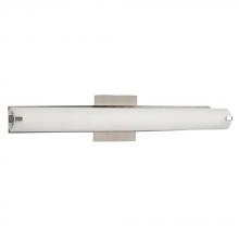 Galaxy Lighting 710737BN - 24-1/2"W Vanity Light - Brushed Nickel with Frosted Glass 1x14W T5