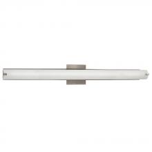 Galaxy Lighting 710738BN - 36-3/8"W Vanity Light - Brushed Nickel with Frosted Glass 1x21W T5