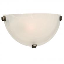 Galaxy Lighting ES208616ORB - Wall Sconce - in Oil Rubbed Bronze finish with Marbled Glass