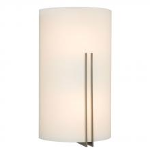 Galaxy Lighting ES215680BN - Wall Sconce - in Brushed Nickel finish with Satin White Glass