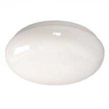 Galaxy Lighting L650200WH010A1 - LED Flush Mount Ceiling Light or Wall Mount Fixture - in White finish with White Acrylic Lens