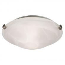 Galaxy Lighting L680112MP016A1 - LED Flush Mount Ceiling Light - in Pewter finish with Marbled Glass