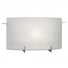 Galaxy Lighting L790511PT012A1 - LED 1-Light Bath & Vanity Light - in Pewter finish with Frosted Linen Glass