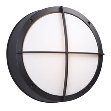 Galaxy Lighting L323323BK - 14" ROUND OUTDOOR BK AC LED Dimmable
