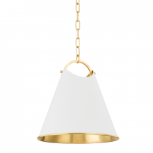 Hudson Valley 6214-AGB/SWH - 1 LIGHT PENDANT