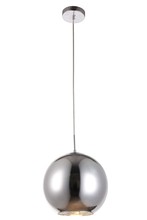 Elegant LDPD2007 - Reflection Collection Pendant D11.5in H11in Lt:1 Chrome finish