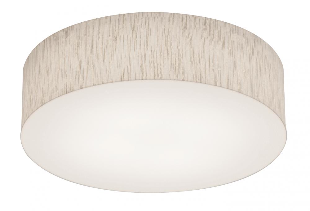 Anton 19'' LED Ceiling - Jute Shade