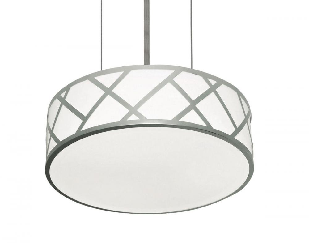 Haven 21'' LED Pendant - 42W 120-277V - Satin Nickel