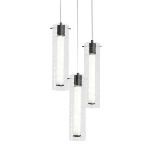 AFX Lighting, Inc. BRIP04LAJUDBKRND3 - Bari 3 Light Round Pendant 120V 45W 5CCT BK