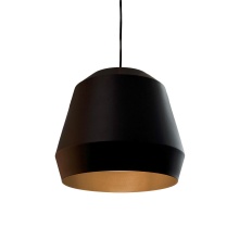 AFX Lighting, Inc. BRXP14MBBKGD - Bronx 14'' Medium Base Pendant 0V BKGD