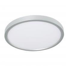 AFX Lighting, Inc. EGRF08LAJD1SN - EDGE ROUND FLUSHMOUNT LED 15W 1000lm 120V