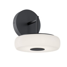 AFX Lighting, Inc. JUNS0808LAJUDBK - June 8'' LED Sconce 120-277V 10W 5CCT BK