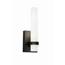 AFX Lighting, Inc. MIAS0513LAJUDBK - Miami 13'' LED Sconce 120-277V 5CCT BK