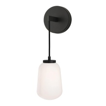 AFX Lighting, Inc. OLIS0514LAJUDBK - Olivia 14'' LED Sconce 120-277V 10W 5CCT BK