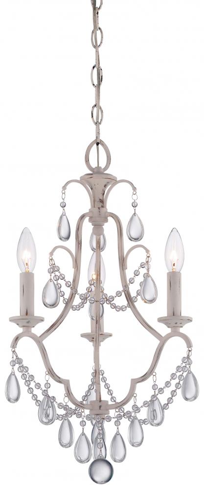 3 LIGHT MINI CHANDELIER