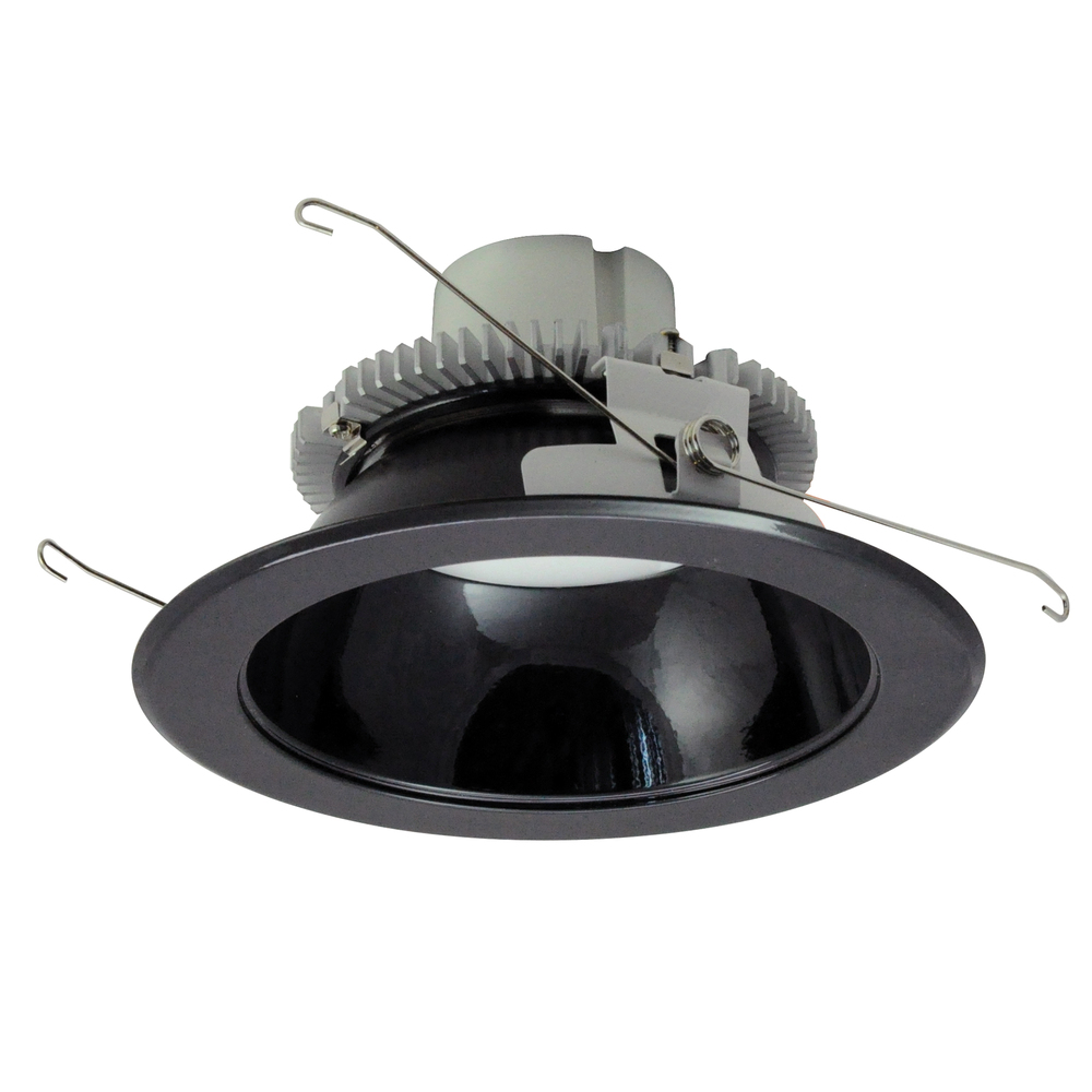 6" Cobalt Click Round Retrofit Reflector, 750lm / 10W, 2700K, Black Reflector / Black Flange