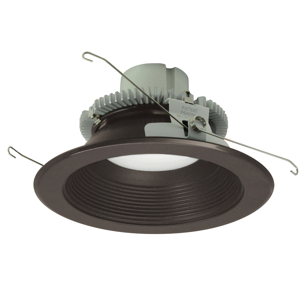 6" Cobalt Click Round Retrofit Baffle, 1000lm / 12W, 2700K, Bronze Baffle / Bronze Flange