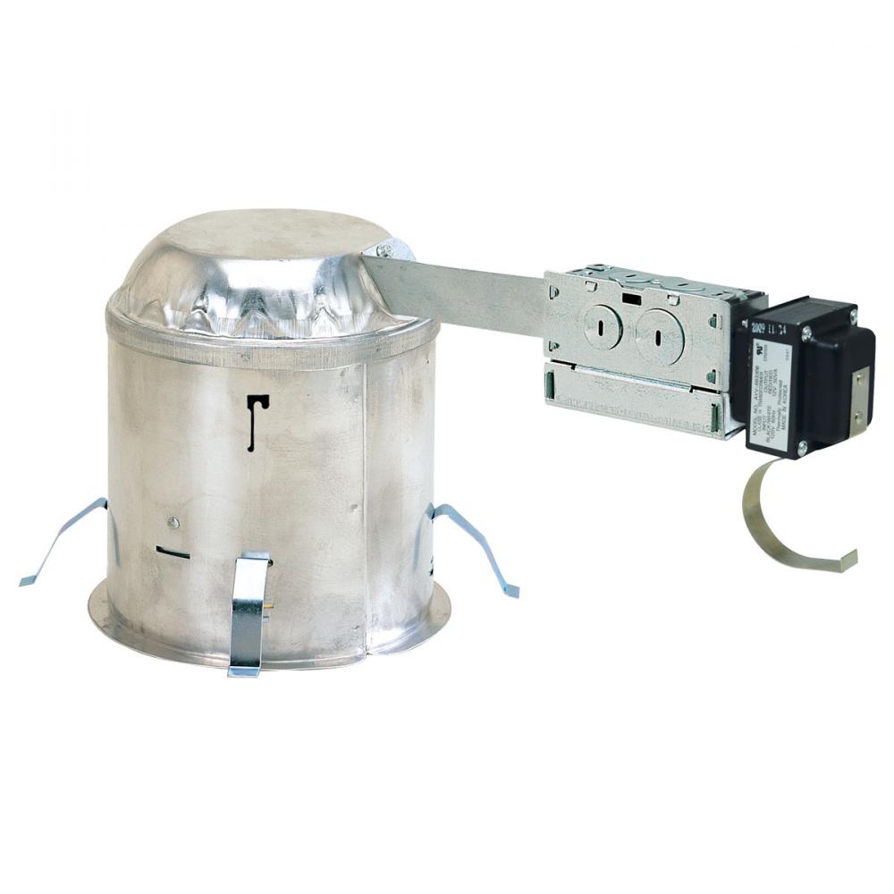 6" Low Voltage Remodel Housing, 120V/12V Mag. Transformer, Max 75W