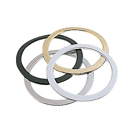 5" OVSZ METAL T RING 7/8" BLK