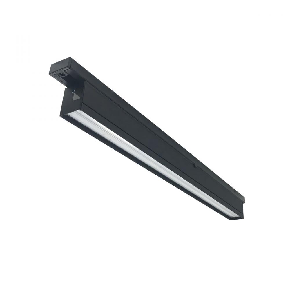 2' T-Line Tunable White Linear LED Track Head, 1600lm, 20W, 30/35/40K, 90+ CRI, Black