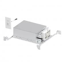 Nora NHIOICDCP-28LE4/EM2 - 2" Iolite LED Dedicated Chicago Plenum New Construction Housing w/ EM Driver, 12W, 120V-277V