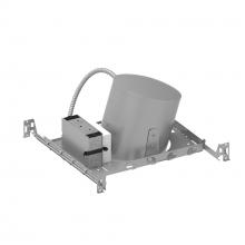 Nora NHMIC3-926L1C12 - 6" Marquise III IC AT Slope New Construction Housing, 11W / 900lm, 120-277V Input, 0-10V Dimming